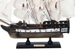 Wooden USS Constitution Limited Tall Ship Model 12" | eBay