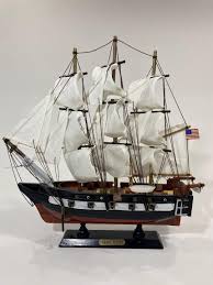 USS Constitution Model Ship Wooden Replica Tall Sailing ...
