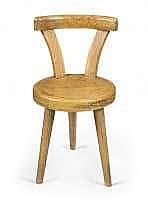 Sold at Auction: Charlotte Perriand, CHARLOTTE PERRIAND (1903-1999) - Chaise à épaisse