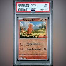 Pokemon | Toys | 223 Pokemon Mew En51 004 Charmander ...
