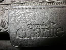 Women's CHARMING CHARLIE Crossbody Purse Tote Black/Beige ...