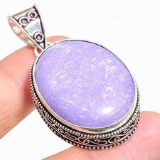 Purple Charoite Gemstone Handmade 925 Sterling Silver ...