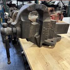 VINTAGE Chas. Parker No. 106 Vise - 5” Jaw - Great Condition - Needs Jaw Repair | eBay