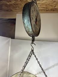 Vintage 20 Lb Antique PENN SCALE MFG. CO. INC. Hanging ...