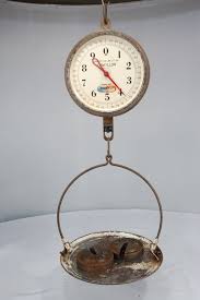 Vintage Catillion 20LB Hanging Produce Scale With Hook & Pan ...