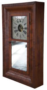 Antique 1840s Manross Prichard 8 Day Mahogany Ogee Mantel ...