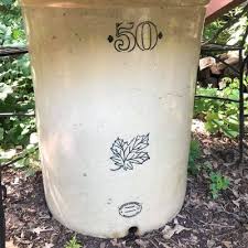 ANTIQUE WESTERN STONEWARE CROCK (50 GALLON AND 12 GALLON) | EstateSales.org