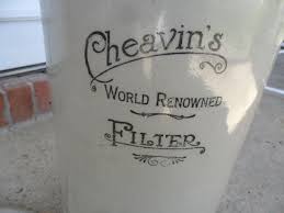 Antique Cheavin's Stoneware World Renowned Water Filter with Insert | #1813889348