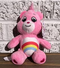 Cheer Bear Care Bear Plush Stuffed Animal Pink 7” Mini Toy W ...