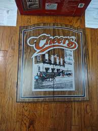 Vintage Cheers TV Show Complete Dartboard Set - toys & games ...