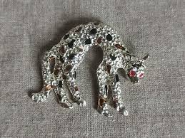 Brooch Vintage Cat Enamel Ukrainian Original Handmade ...