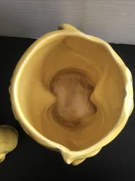 Vintage Red Wing Pottery, Yellow Chef Pierre, Cookie Jar ...