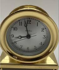 Chelsea Brass Clock In Collectible Shelf, Mantel Clocks (1970-Now) for sale | eBay
