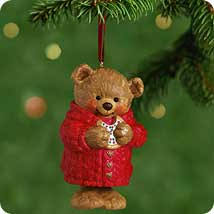 2001 Snuggly Sugar Bear Bell Hallmark Ornament | The ...