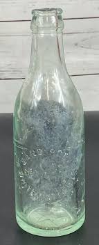 Sand Rock Spring Co. Whitewater Wis Glass Embossed Soda Bottle Vintage RARE 7.5" | eBay