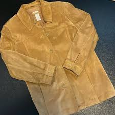 Cherokee | Jackets & Coats | Cherokee Tan Suede Coat | Poshmark