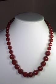 Faceted Carnelian Stone Necklace With 14 Kt Gold-filled Lobster Clasp - Etsy