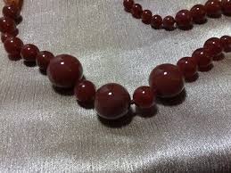 Beautiful Natural Red Agate Necklace Silver Lock 32” Heavy 6-3/8 oz | eBay