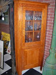 Lot - Antique Cherry Corner Cabinet