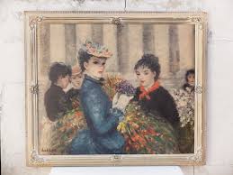 Vintage Huldah Reproduction: "the Flower Market" Portrait ...