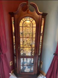 Cherry Wood Curio cabinet