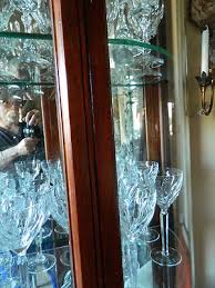 Victorian Display Cabinet Case 115" Long 88" Tall with ...