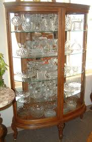 Rare Oval Oak China Display Cabinet – Salado Creek Antiques