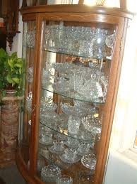 Rare Oval Oak China Display Cabinet – Salado Creek Antiques