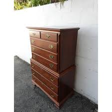 Colonial Solid Cherry Tall Large Chest of Drawers 6012 ...