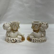 Accents | Vintage Angel Candle Holders | Poshmark