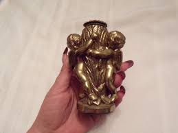 Vintage Brass Angel Figurine | eBay