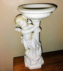 Vintage Circa 1965 White Cherub Compote, Baby Angels Cherubs ...