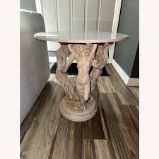 Toscano Designed The Muses Marble-Topped Table - AptDeco