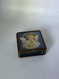 Vintage Angel Jewelry Box - Etsy