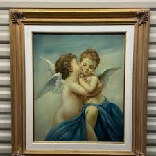 Reynolds Angels Full Colour Silver Commemorative. Cherubs/putto/eros. Classical/art/paintings. Joshua Reynolds, William Adolphe Bouguereau - Etsy