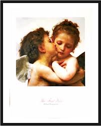 The first Kiss - Museum - Vintage Posters - Stormposter.com