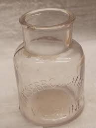 CHESEBROUGH MFG CO VASELINE OLD CORK TOP MEDICINE BOTTLE | eBay