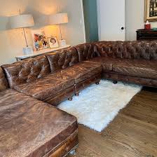 Restoration Hardware Chesterfield Sectional Sofa for Sale in Atlanta, GA - OfferUp