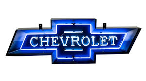 Chevrolet Bowtie Single-Sided Tin Neon Sign For Sale At Auction - Mecum Auctions