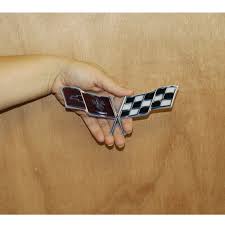 C3 Corvette Emblem Steel Sign (1977-1979) | Corvette Store ...