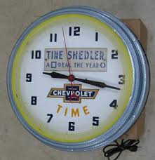 CHEVROLET CLOCK - PetroRelics LLC
