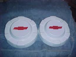 Chevy Truck 1961, 62, 63 C-10 Pair Dog Dish Bowl Hubcaps 10.5" Nub Slum Caps | eBay