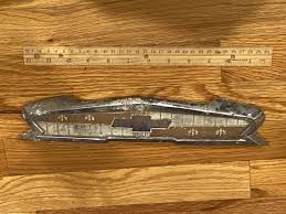 VINTAGE CHEVROLET EMBLEM TRIM TRUCK OR CAR PART - YEAR ...
