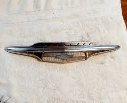 1953 Chevrolet Car Hood Emblem Used Genuine Chevy # 29 Part ...