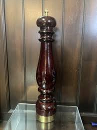 Corona Pepper Grinder 14.5” Wood Dome Brass Bass Peppermill ...