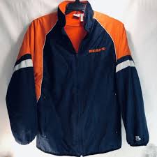 Chicago Bears Youth XL 18/20 NFL Branded Zip Front Jacket ...