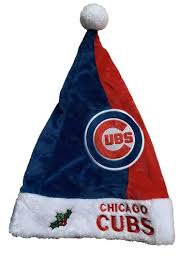 Chicago Cubs Christmas Stocking Santa Hat MLB | eBay
