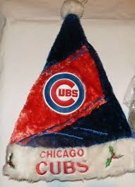 NEW MLB Chicago Cubs Baseball Santa Hat Cap XMAS Holidays ...