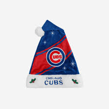 Chicago Cubs High End Santa Hat FOCO