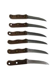 VTG Chicago Cutlery 5” Knives Walnut Tradition Set/4 | eBay